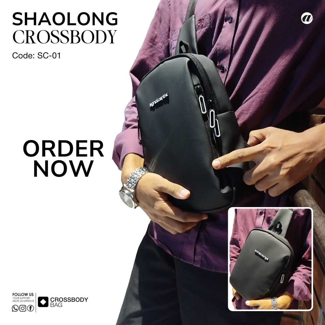 Shaolong Crossbody bag